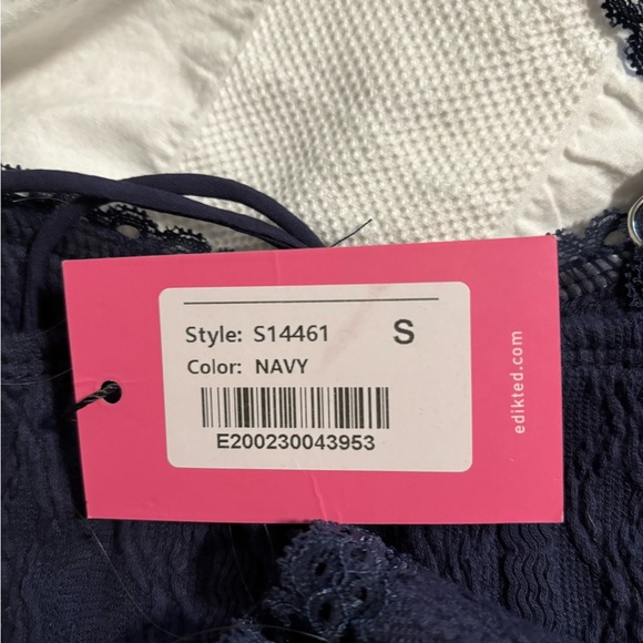 Edikted navy tank Nwt - Picture 2 of 2